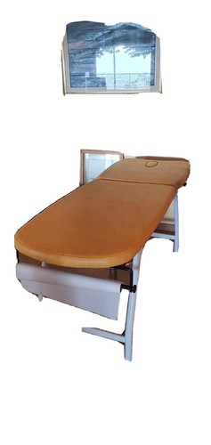Lettino fisso per - , massaggi