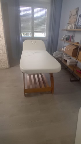 Lettino massaggio legno - lettino, in